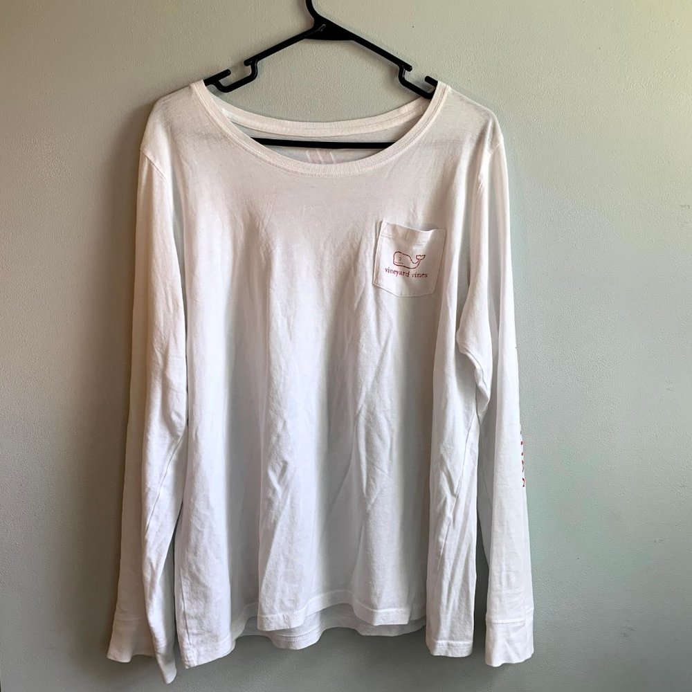 White Vineyard Vines Shirt